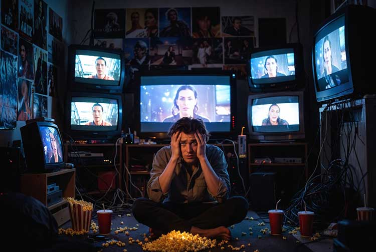 کلافگی از فیلم و سریال 